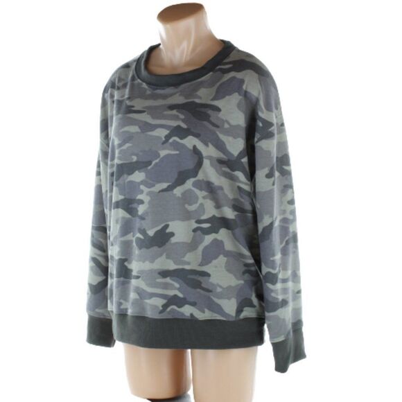 Splendid Supersoft Camo Pullover NWOT - Picture 2 of 7